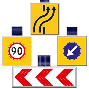 Ledli Yol Yapım ve Onarım Levhaları